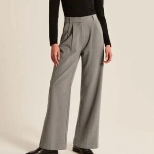 Abercrombie and Fitch Sloan Tailored Wide Leg Pant